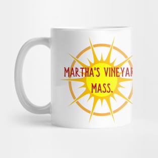 Life's a Beach: Martha's Vineyard, Mass. Mug